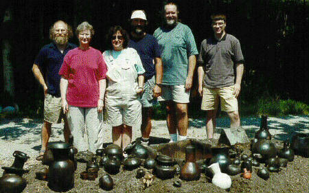 (group photo with pots)